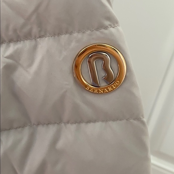 Bernardo Front Zip Hooded Fleece Lined Jacket - Picture 5 of 7